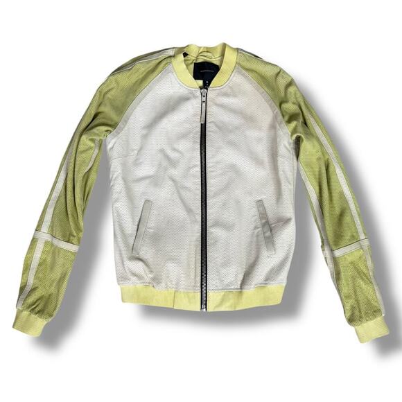 MAISON SCOTCH Leather Women Biker jackets sz 2 - Picture 1 of 16